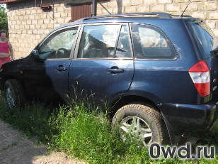 Битый автомобиль Chery Tiggo