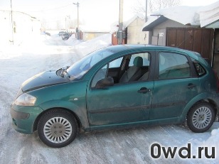 Битый автомобиль Citroen C3