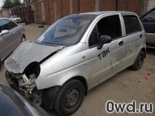 Битый автомобиль Daewoo Matiz