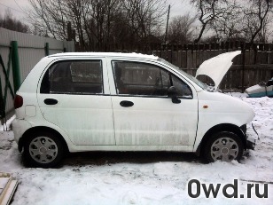 Битый автомобиль Daewoo Matiz